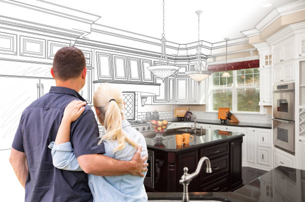 Professional Cabinet Refacing technician working in Pease, MN